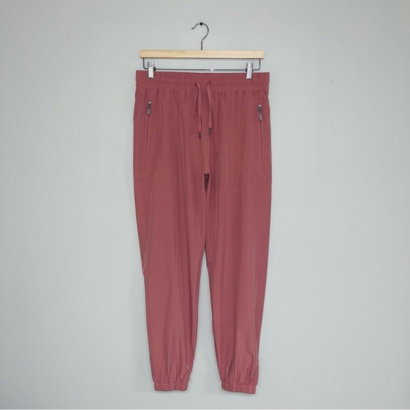 Libin Lightweight Joggers Women's Size Medium Dusty Rose Pink Quick Dry Pants - Picture 2 of 10
